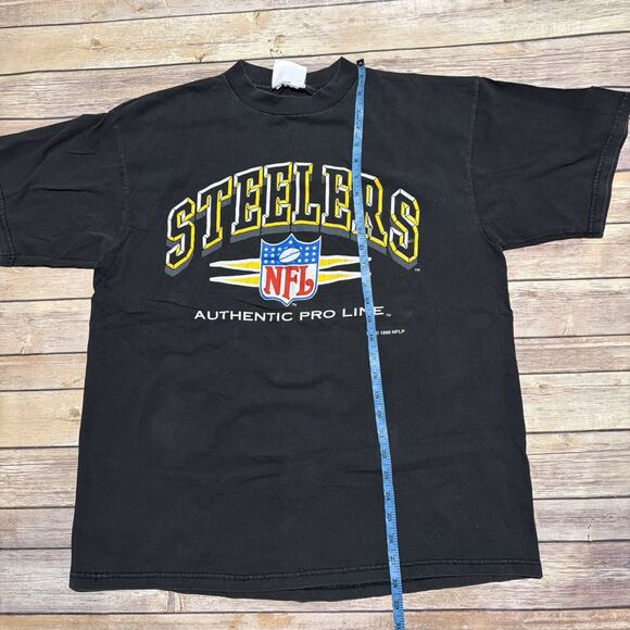 Vintage Pittsburgh Steelers Shirt Mens XL NFL Football Logo Athletic 90s Tee '96 - Picture 7 of 9